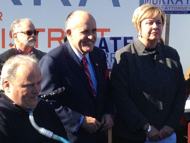 Rudy Giuliani endorses Kate Murray in Nassau DA race