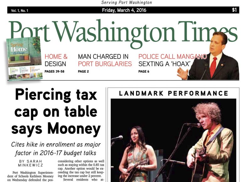 Blank Slate launches newspaper in Port Washington