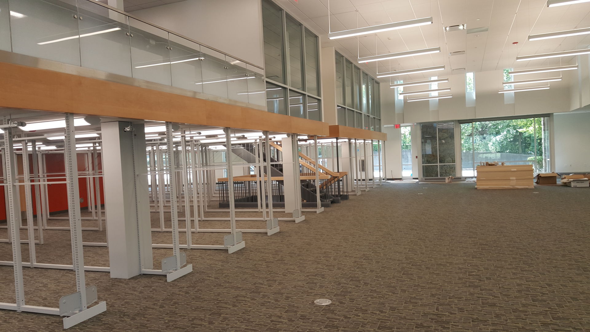 Great Neck Library’s Main Building readies for opening