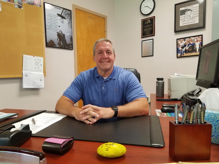 Christopher Gitz, a South High alum, goes back to school as its principal