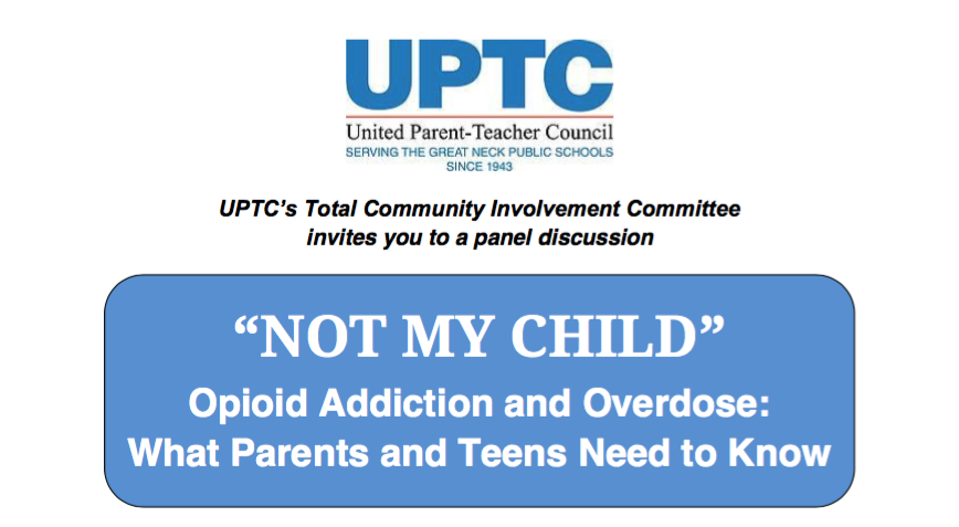 Opioid addiction forum flier