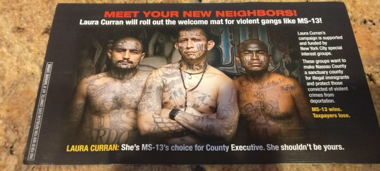 GOP flier on gang causes controversy