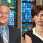 Rabbis Meir and Tara Feldman were recently signed onto a 10-year contract with Temple Beth-El. (Photos courtesy of Temple Beth-El of Great Neck)