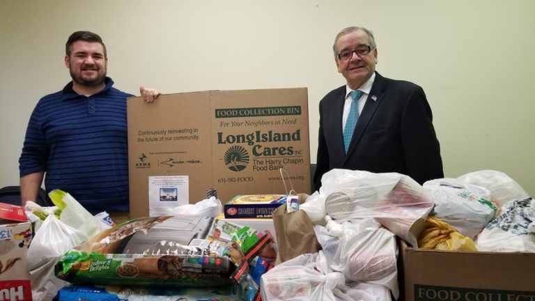Office of Assemblyman D’urso collects 624 pounds of supplies for Puerto Rico