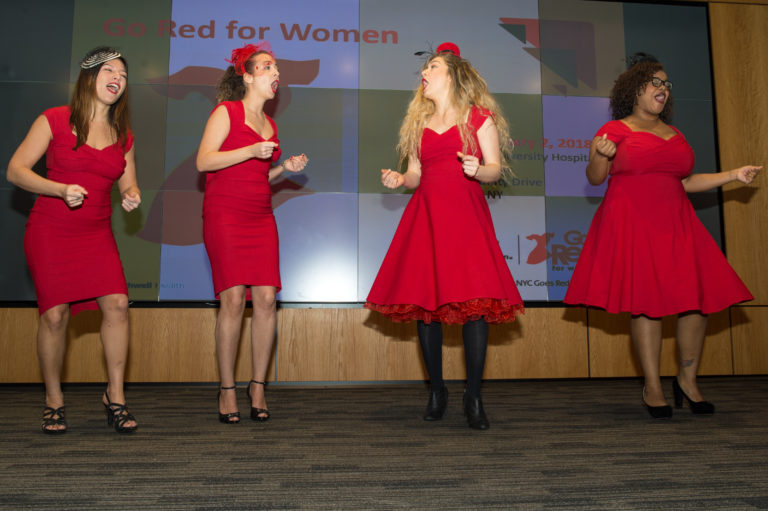 Northwell goes red to unite women, promote heart health