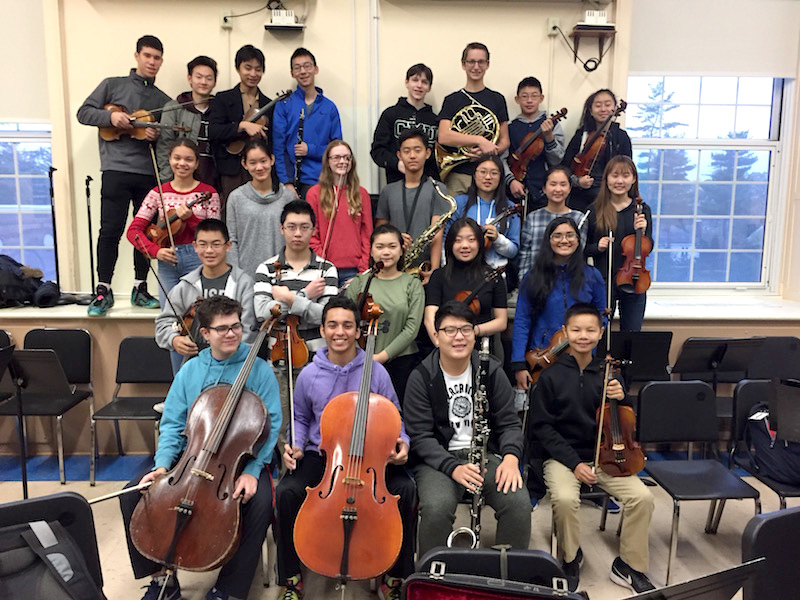 North High musicians will be putting on an orchestral performance open to the public on April 25. (Photo courtesy of the Great Neck Public Schools)