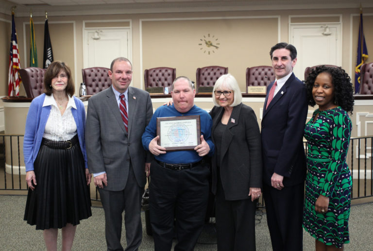 Town honors Erin Lipinsky of Great Neck for Special Olympics fundraising