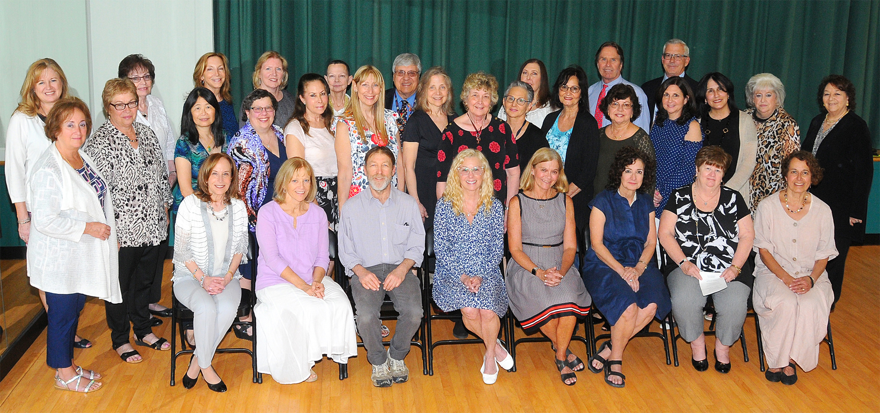 Great Neck Public School retirees were recognized by the Board of Education and the district’s professional associations. (Photo by Irwin Mendlinger)