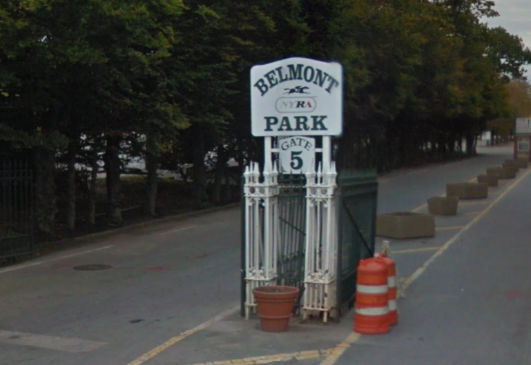 A worker at Belmont Park died earlier this month, likely of bacterial sepsis. (Photo from Google Maps)