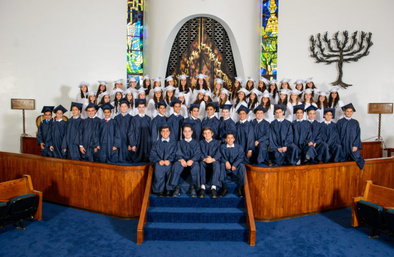 North Shore Hebrew Academy Middle School graduates 59