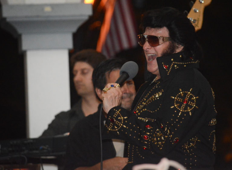 Elvis impersonator kicks off summer of concerts at Mary Jane Davies Green
