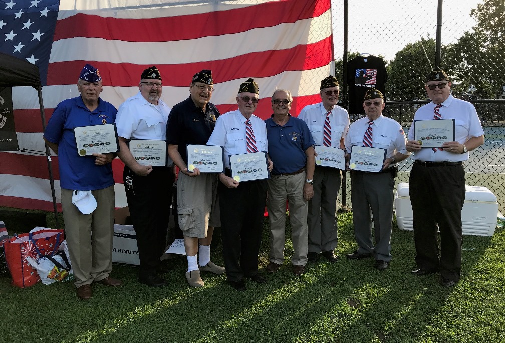 Assemblyman Anthony D'Urso presented citations to veterans honored in a recent concert. (Photo courtesy of Assemblyman Anthony D'Urso's office)