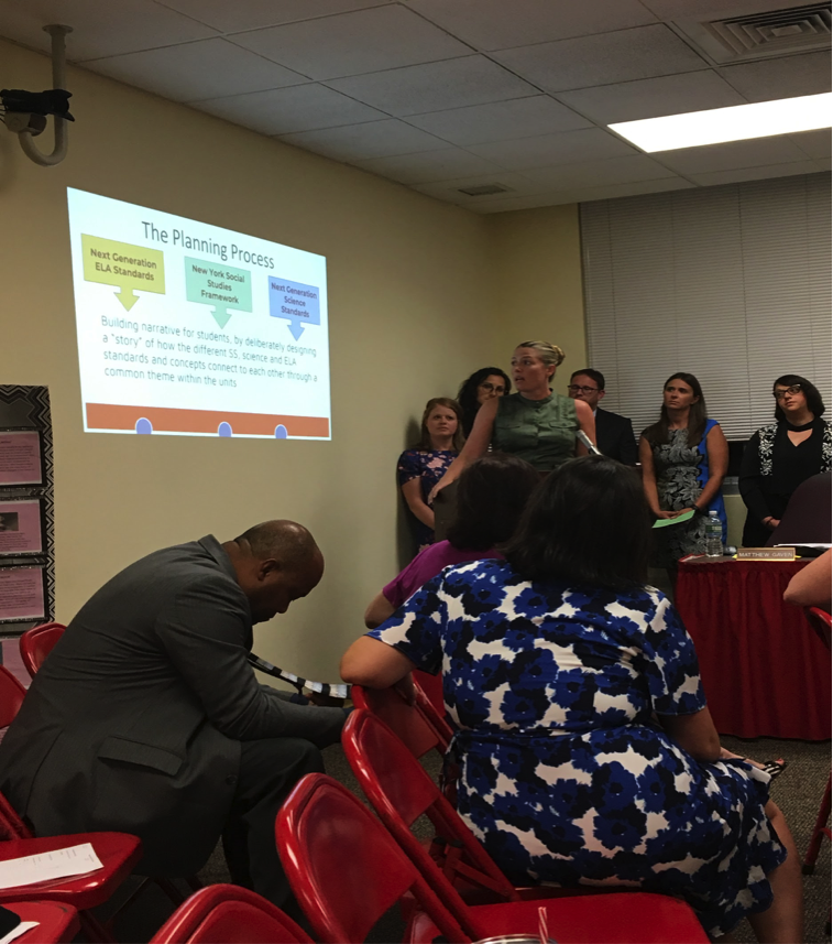 Mineola school board promotes integrated curriculum, IEP training