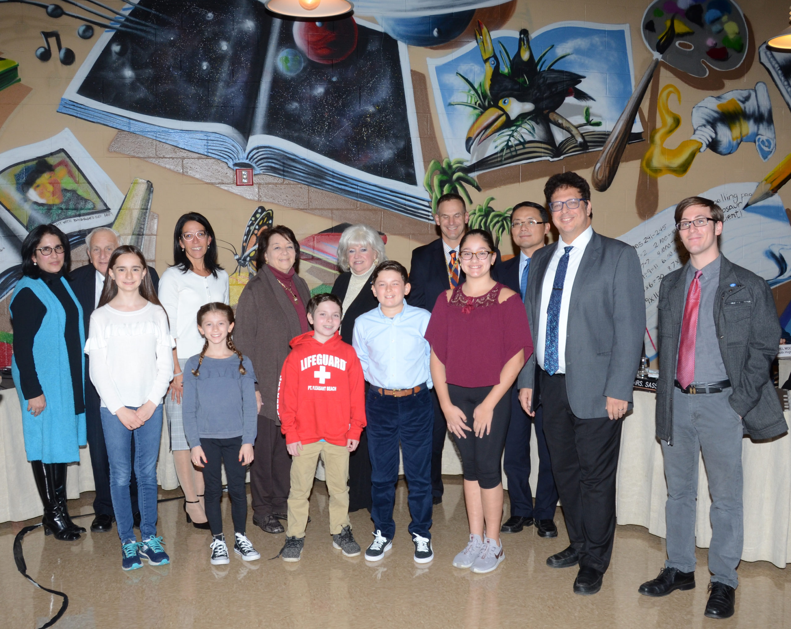 Students thanked the Great Neck Board of Education for the opportunities they have been provided. (Photo courtesy of the Great Neck Public Schools)