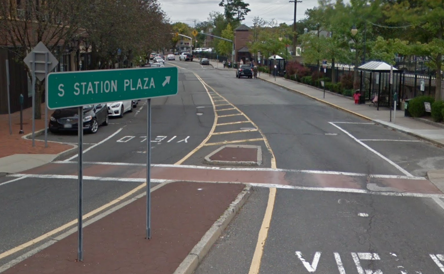 South Station Plaza, as seen here from Barstow Road, will be the subject of road upgrades. (Photo from Google Maps)
