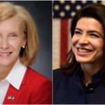 Mailers from independent groups and party committees have cast Elaine Phillips and Anna Kaplan in starkly different lights. (Photos from the candidates)