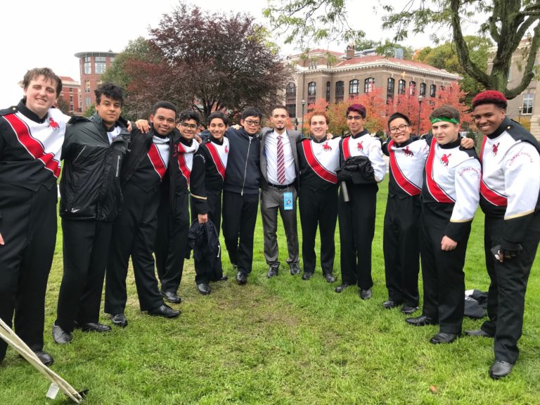 Floral Park marching band places second in state