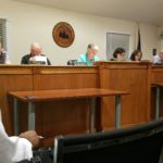Residents and trustees discussed tennis, safety and Mayor Steven Kirschner's pending retirement from village government. (Photo by Janelle Clausen)