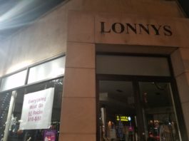 Lonny's Wardrobe of Great Neck, better known as Lonny's, will be closing down at the end of the month after about 30 years in business. (Photo by Janelle Clausen)