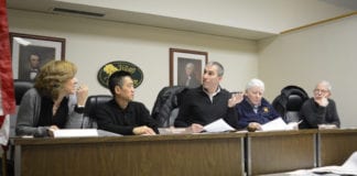 Thomaston trustees approved a budget last week and appointed a building official at a meeting on Tuesday. (Photo by Janelle Clausen)