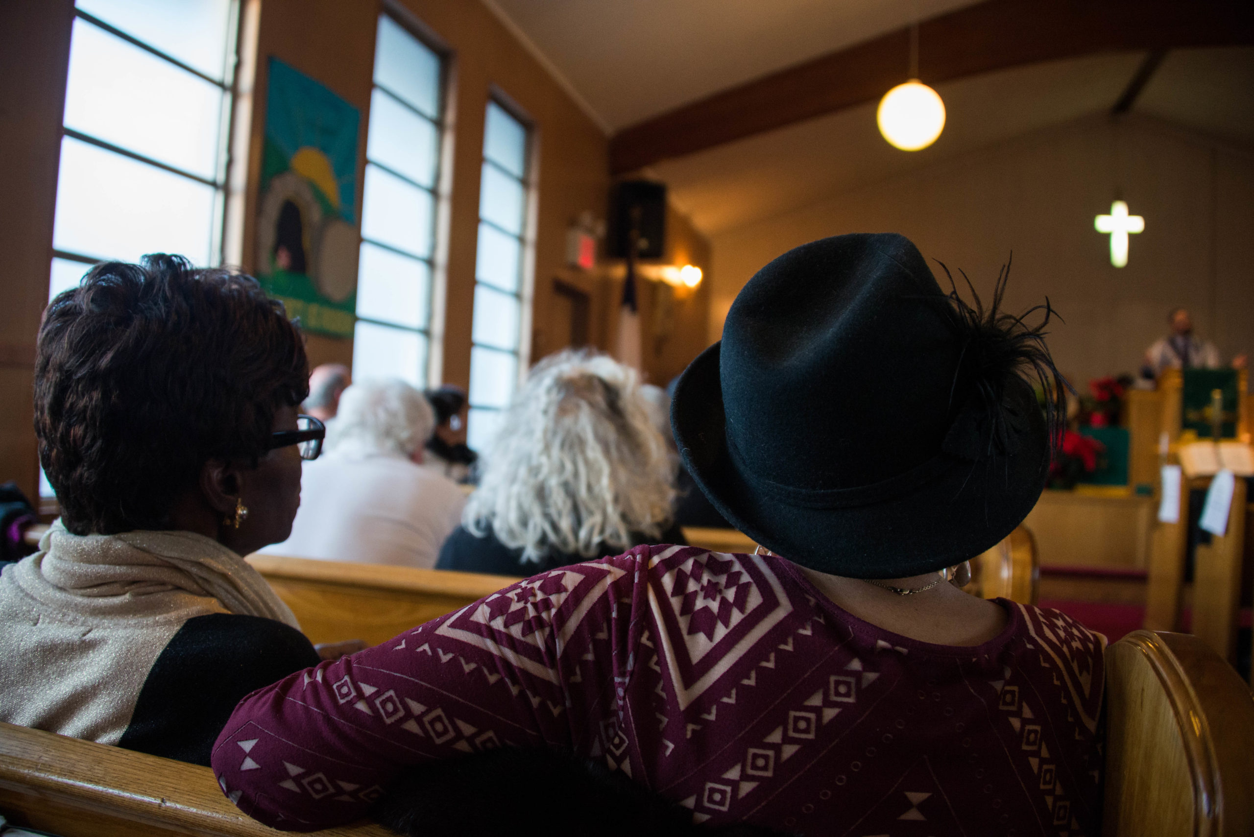 People from a variety of different faiths and backgrounds filled St. Paul A.M.E. Zion Church of Great Neck on Sunday, commemorating the legacy of Dr. Martin Luther King Jr. (Photo by Demi Guo)