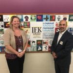 Assistant Principal Michelle Bell and Principal Ron Gimondo said they are excited that John F. Kennedy School will have its own pre-k program. (Photo courtesy of the Great Neck Public Schools)