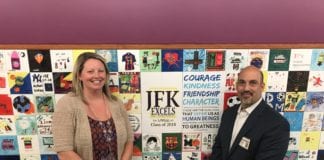 Assistant Principal Michelle Bell and Principal Ron Gimondo said they are excited that John F. Kennedy School will have its own pre-k program. (Photo courtesy of the Great Neck Public Schools)