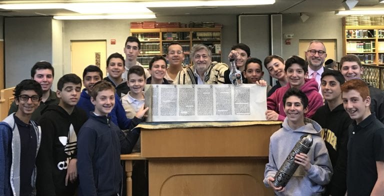 North Shore Hebrew Academy, past and present, celebrates Purim