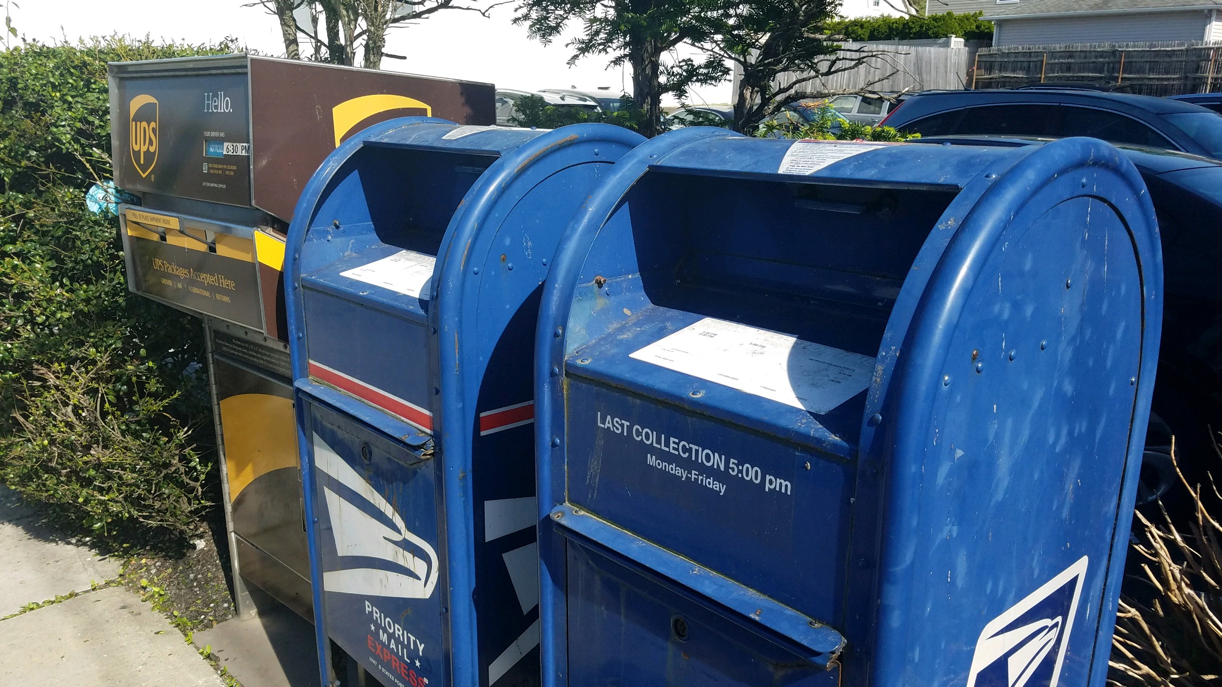 Town officials and police are urging residents to be careful when mailing checks. (Photo by Janelle Clausen)