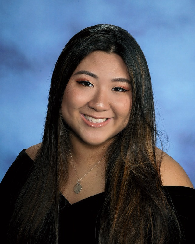 Ashley Yu shared some lessons learned at Great Neck South High School during the class of 2019’s commencement ceremony. (Photo courtesy of Great Neck Public Schools)