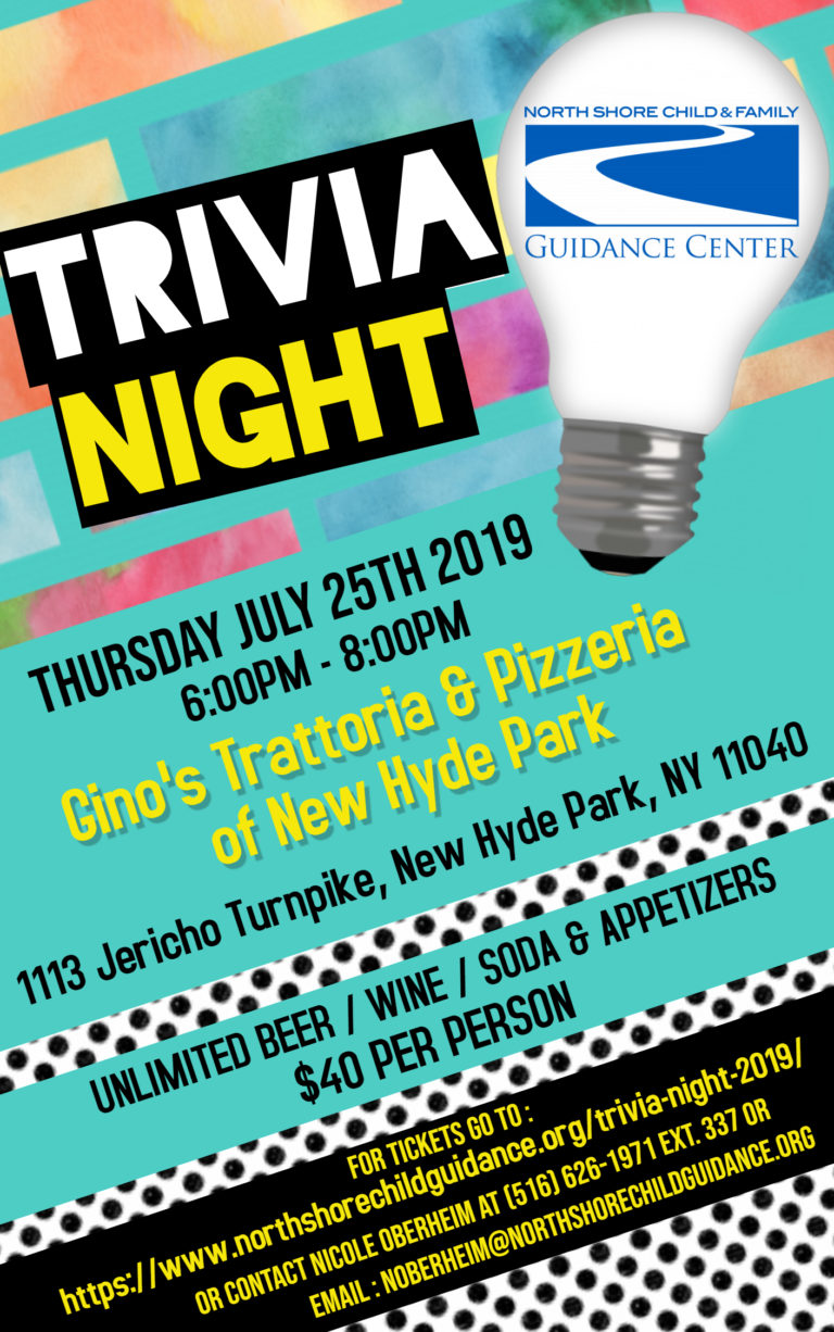 Guidance Center To Host First-Ever Trivia Night