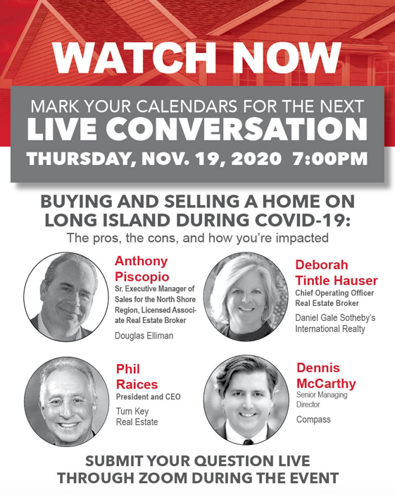 Blank Slate Media to hold live conversation on buying, selling homes on L.I. during COVID-19 pandemic tonight