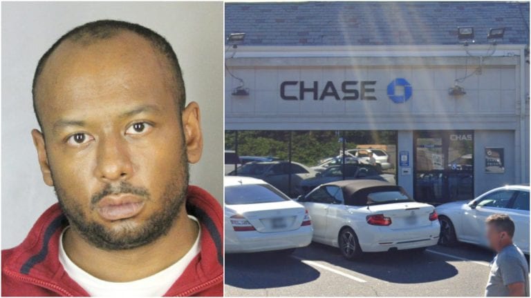 Suspect found in Heights bank robbery