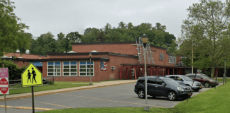 Two swastika images were spray-painted on walls at Sousa Elementary School in Port Washington, according to the district's superintendent. (Photo courtesy of Google Maps)