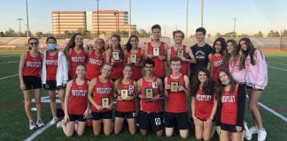 Eight Wheatley High School athletes claimed county championships in cross country, track and field, with two races breaking school records. (Photo courtesy of East Williston School District)