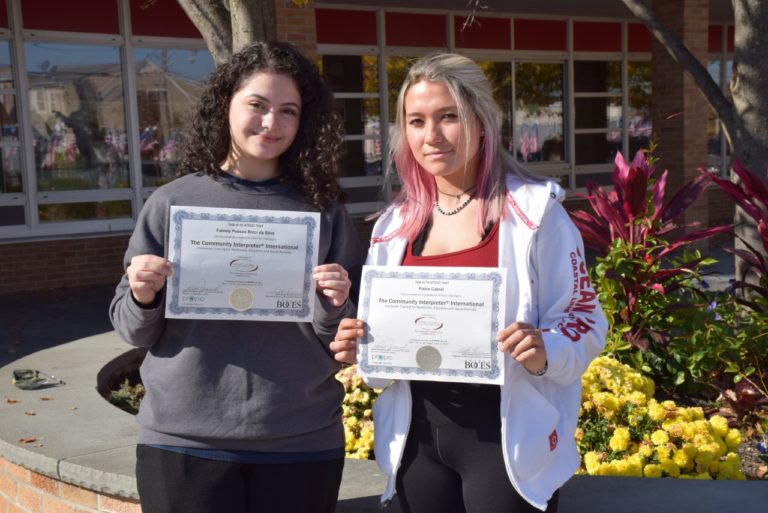 Mineola High School students become certified interpreters