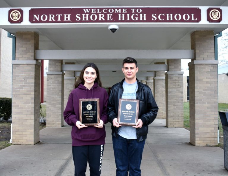 North Shore Kiwanis students of the month