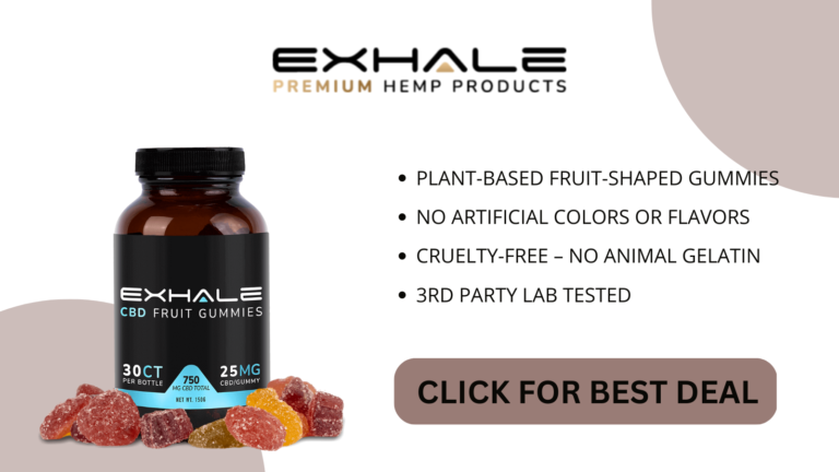 Exhale Wellness- cbd Gummies