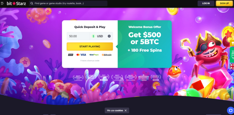 Bitstarz- decentralized gambling site