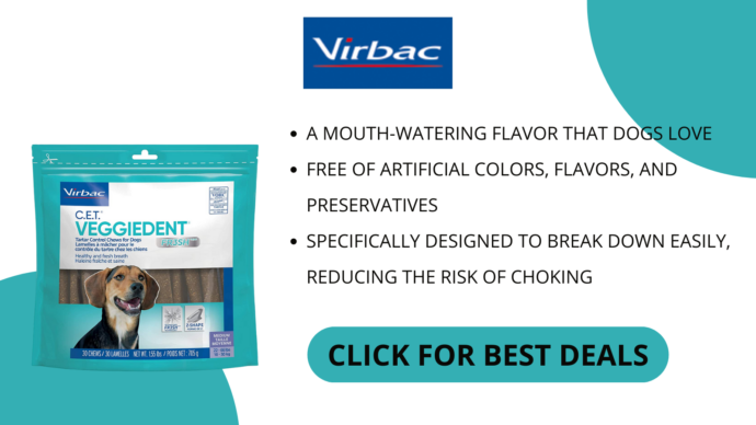 virbac dental chews - dental chews for dogs
